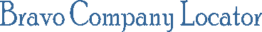 Bravo Company Locator